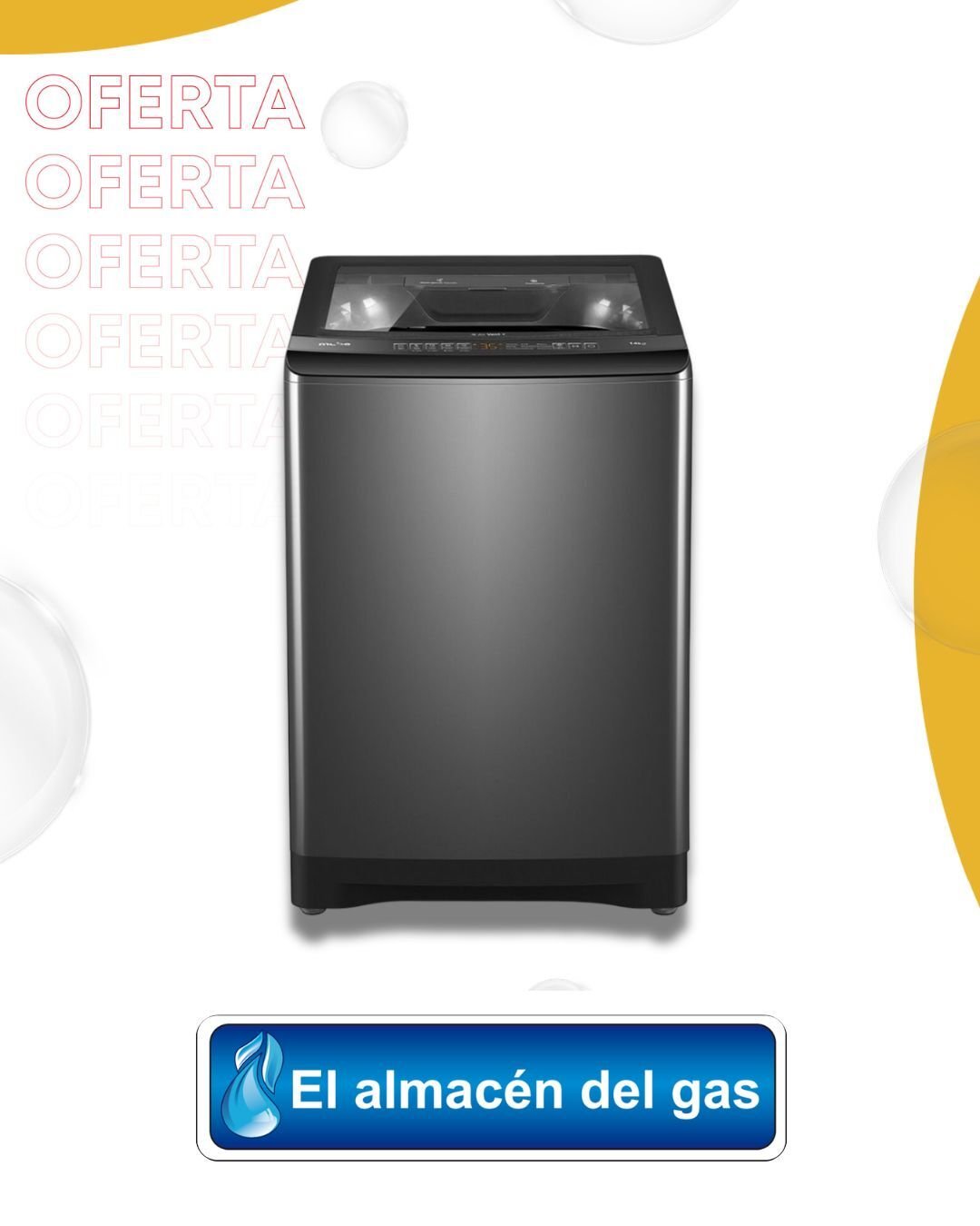 Almacen del gas Lavadora