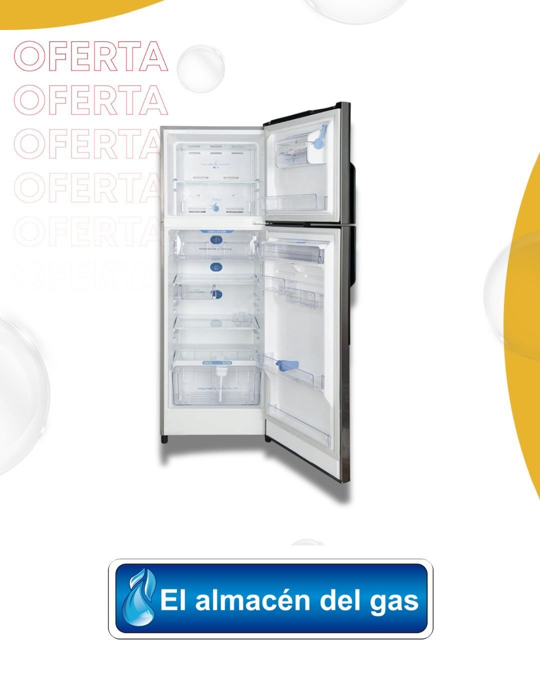 Almacen del gas Nevera