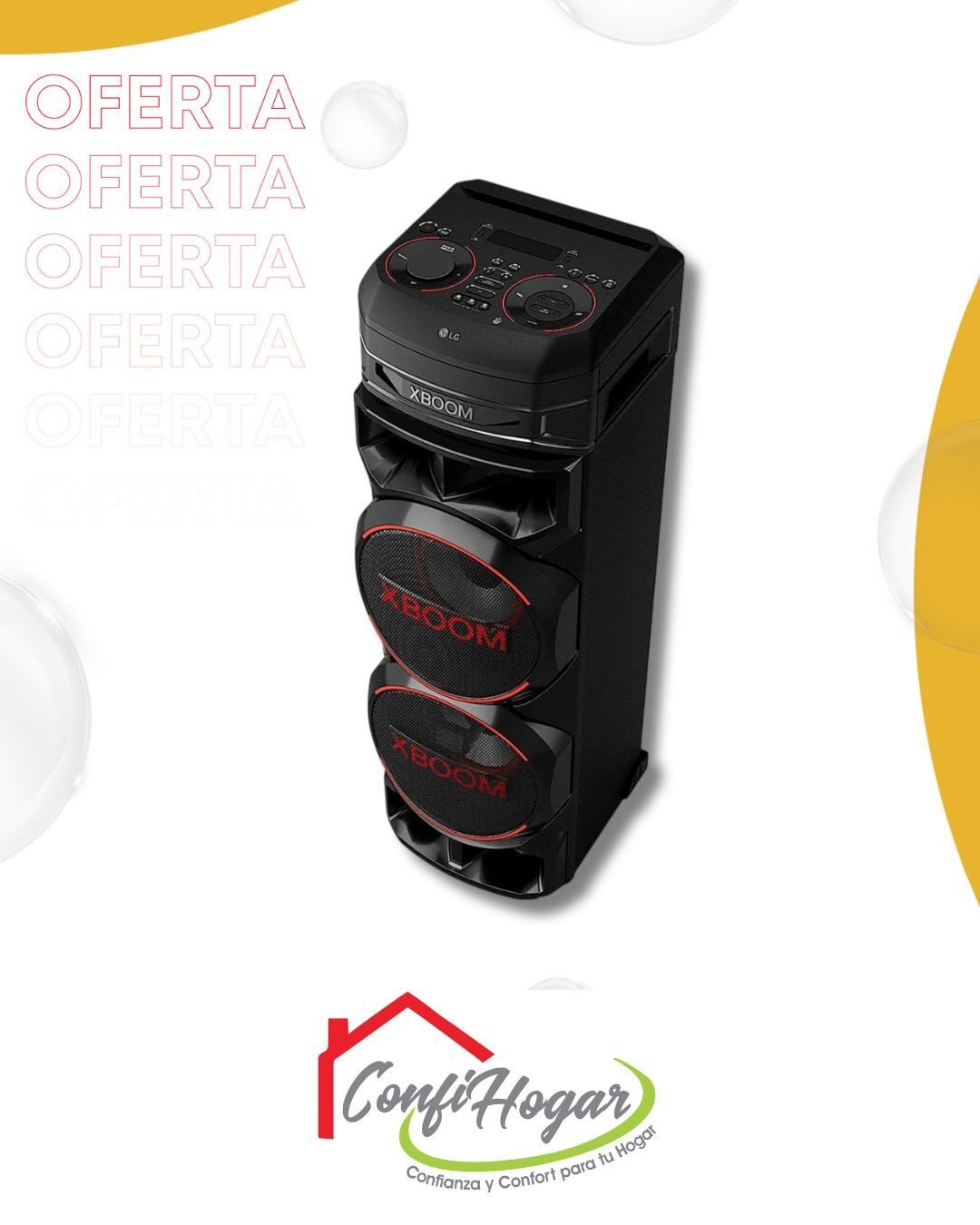 Confihogar Barra Sonido