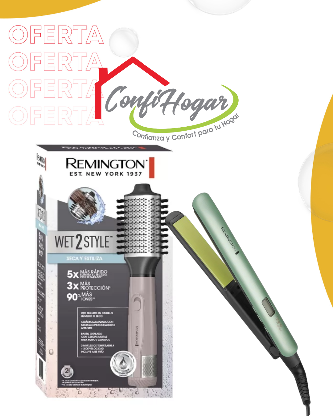 COMBO REMINGTON Confihogar