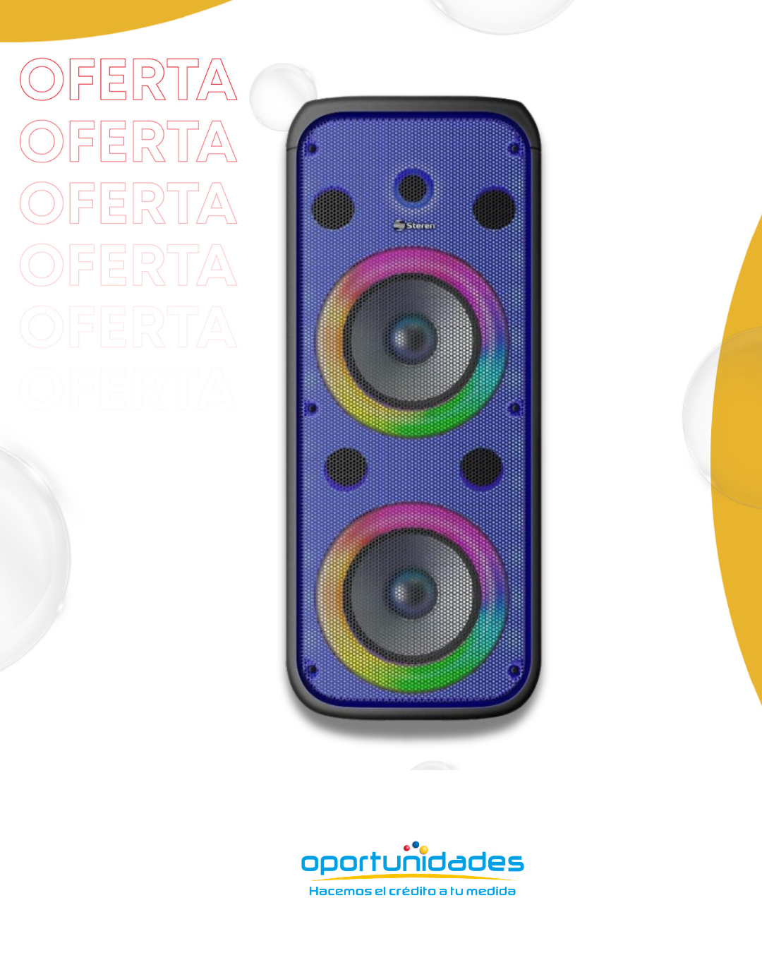 Oportunidades Parlante Morado