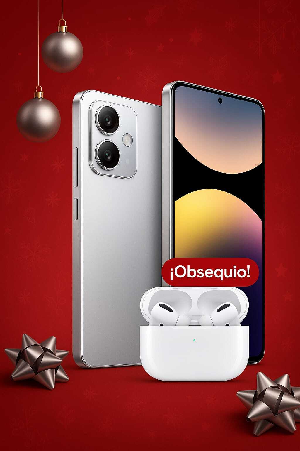 Redmi Note 14 + audifonos